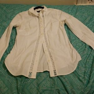 White tailored fit shirt